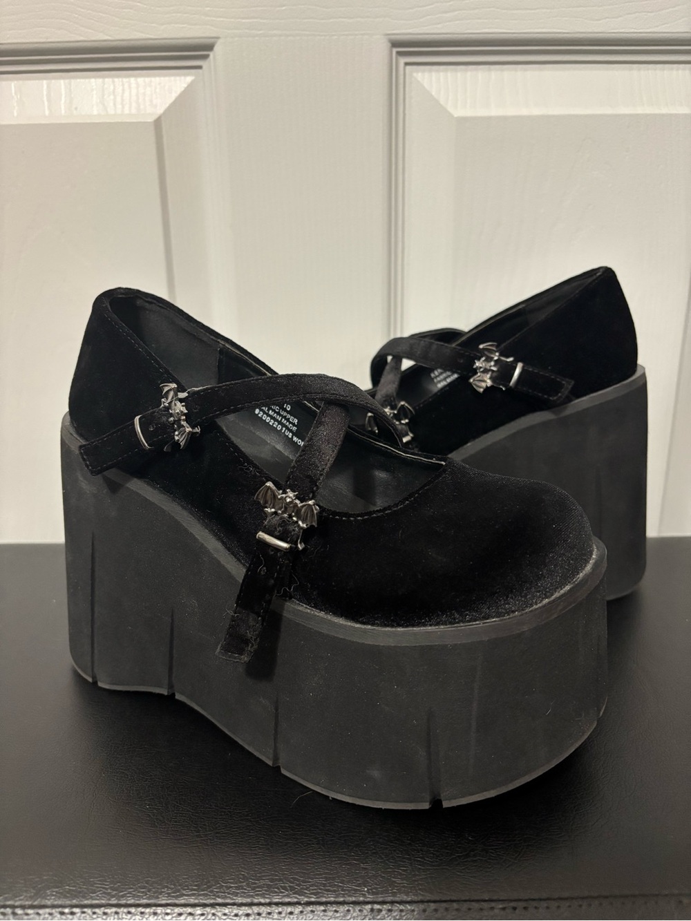 Demonia Kera-10 Platform Mary Janes